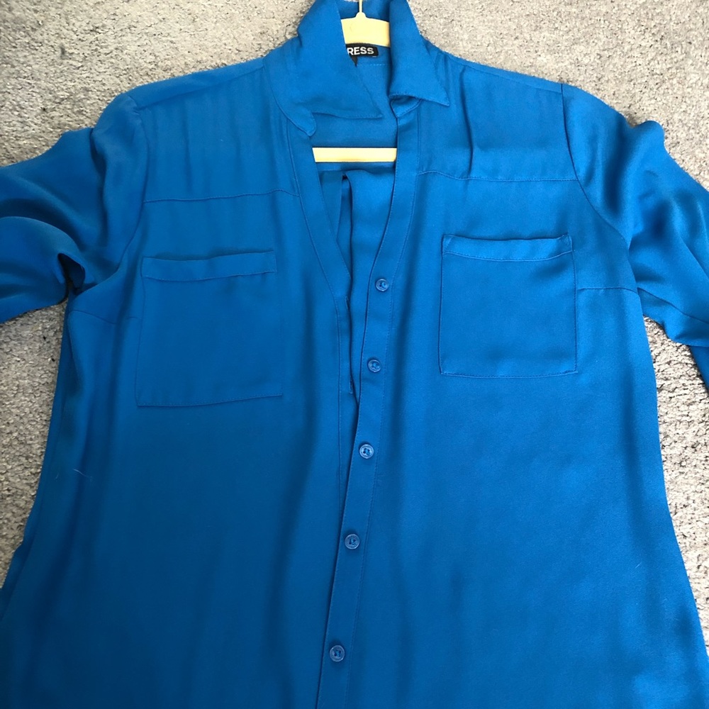 Blue blouse